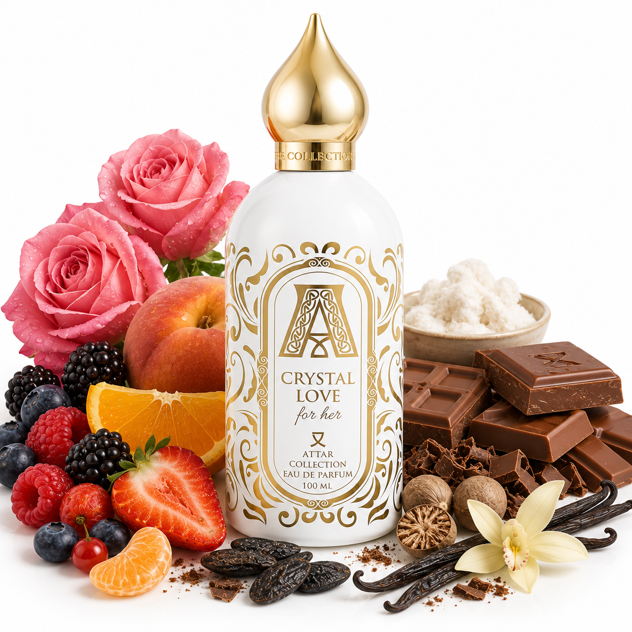 CRYSTAL LOVE FOR HER ATTAR COLLECTION