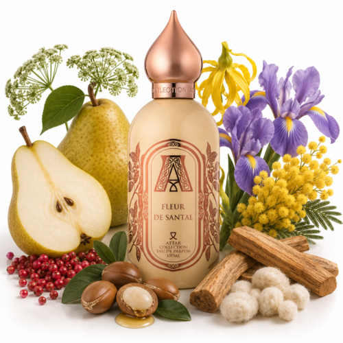 FLEUR DE SANTAL ATTAR COLLECTION